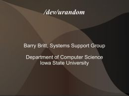 PPT - Department of Computer Science