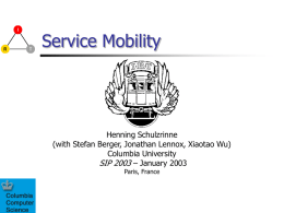 SIP2003-ServiceMobility