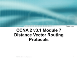CCNA 1 Module 11 TCP/IP Transport and Application