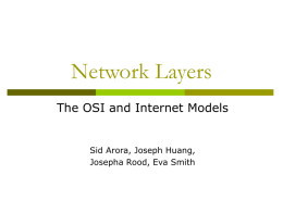 Network Layers