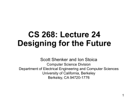 ppt - Computer Science Division - University of California, Berkeley