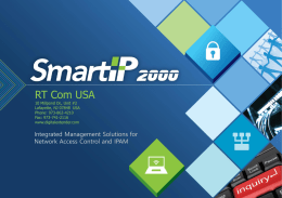 Smart IP 2000_PPT(brochure) - AV-iQ