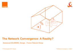 The network convergence: A Reality?