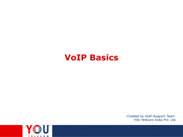 VoIP_Basics - Alpesh Parmar`s Site