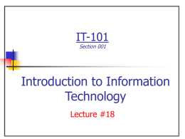 lecture 18 ppt
