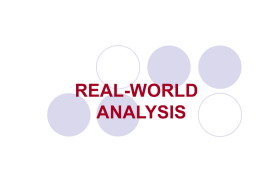 09-real world analysis