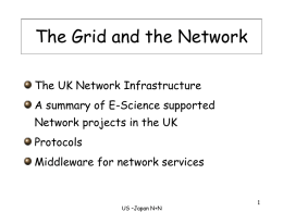 The Grid and the Network - National e