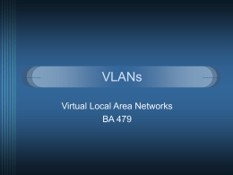 VLAN History