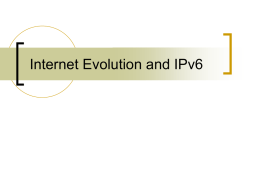 Internet Futures: Evolution, Revolution or Extinction?