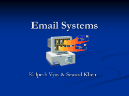 E-Mail Systems