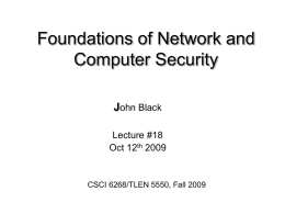 CSCI6268L18 - Computer Science