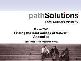 Break-2046- Finding the Root Causes of Network Anomalies