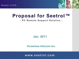 Proposal for Seetrol