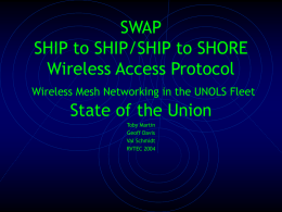 10 steps to creating a swap node on your ship or pier