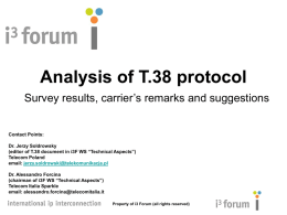 T.38 - SIP Forum