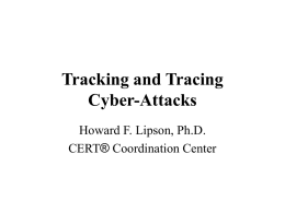 Tracking and Tracing Cyber