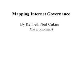 How can we conceptualize the Internet Governance
