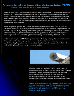 Advanced Surveillance & Acquisition Monitoring System (ASAMS)