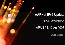 APAN_IPv6_XiAn