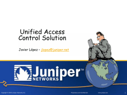 Control de acceso unificado