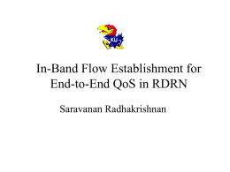 In-Band Flow Establishment for End-to