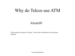 Why do Telcos use ATM