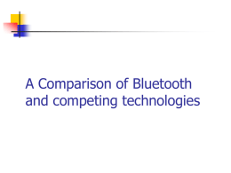 Bluetooth Comparison