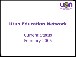 What is UEN - EDUCAUSE.edu