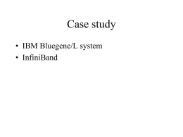 Blue Gene/L system architecture