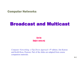 multicast - Data Thinker