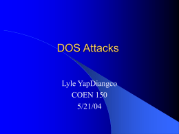 DOS Attacks