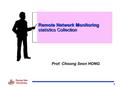 RMON Statistics Collection
