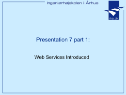 Web service