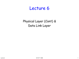 15-441 Lecture 5