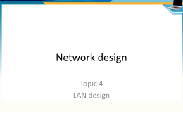 LAN design
