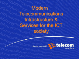 Technology changes – telecommunications don`t.