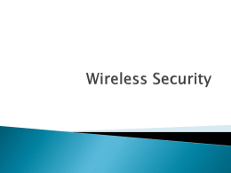 Modul 6 wireless security