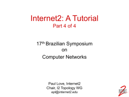 services - Internet2