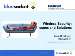 Blue Socket, Mike Brockney