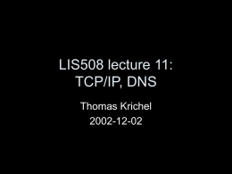 TPC/IP and DNS - Open Library Society, Inc.
