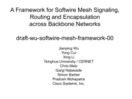 draft-wu-softwire-mesh-framework-00