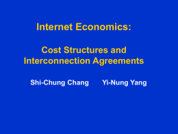 Cost structure