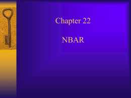 Chapter 22 NBAR