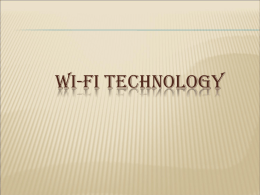 The Freedom of Wi-Fi