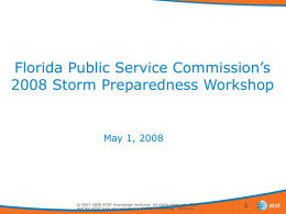 Presentation by ATT - Florida Public Service Commission