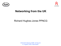 Networking from the UK - University of Manchester