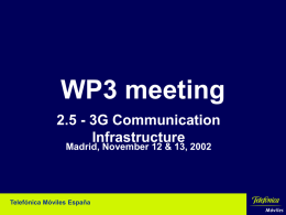 WP3 meeting - MobiHealth