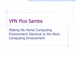 VPN Plus Samba