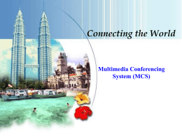 Multimedia Conferencing