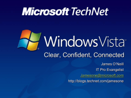 Windows Vista Stacks - Center